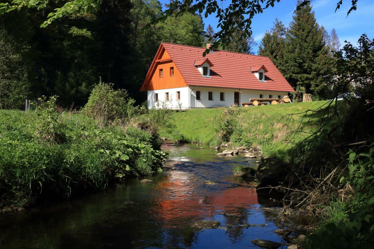 Chalupa U Prvni Skaly Chřibská Buitenkant foto